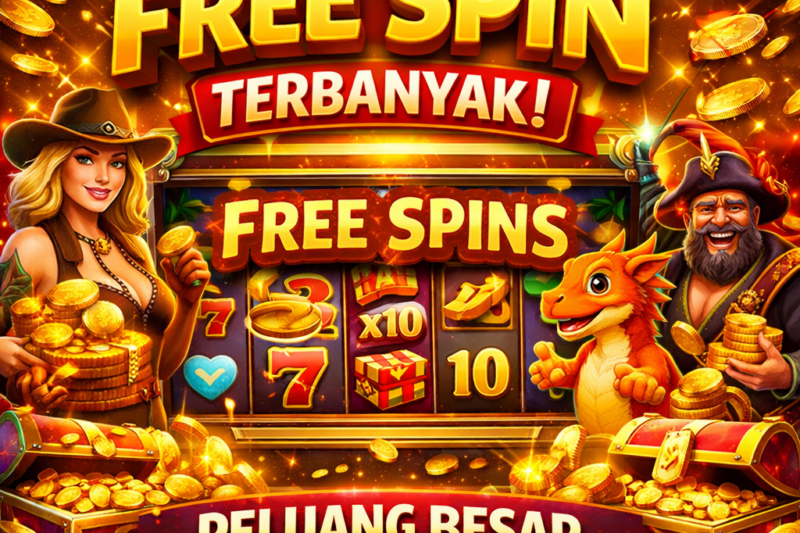 Slot Online dengan Free Spin Terbanyak: Peluang Besar untuk Menang Lebih Lama
