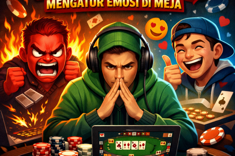 Poker Online: Mengatur Emosi di Meja
